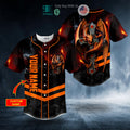 BEST Personalized Winged Dragon On The Cross Skull Custom Baseball Shirt