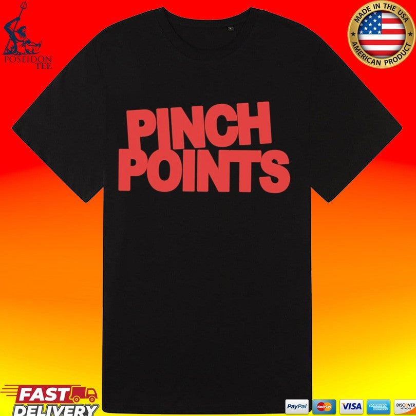 Pinch Points New Red Logo T-shirt