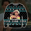 Point Break Knitting Pattern 3D Print Ugly Christmas Sweater