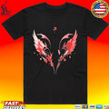 Polendo Design The Heart Learns To Fly T-shirt