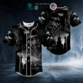BEST Praying Grim Reaper In Graveyard Skull Baseball Shirt