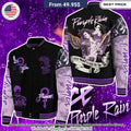 Purple Rain Prince Baseball Jacket