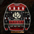 Purranormal Cativity 3D All Over Print Ugly Christmas Sweater