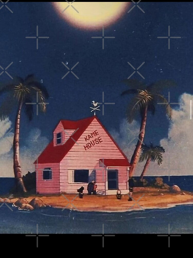 Kame House - Classic Anime Scene by Not Hugo