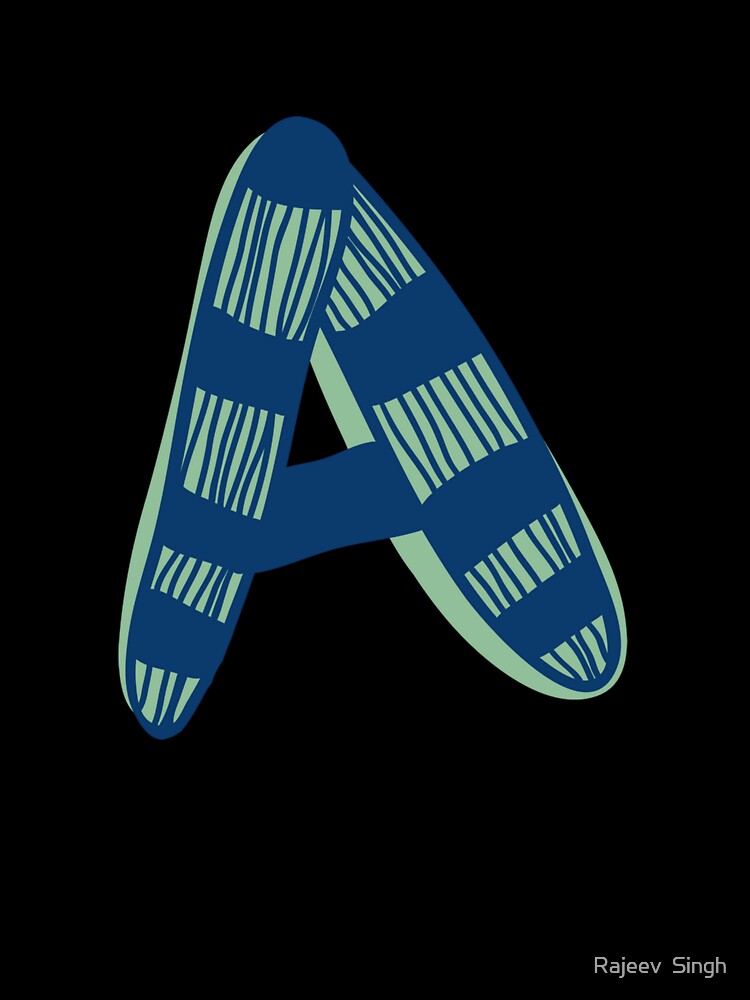 Initial Monogram A by Rajeev  Singh