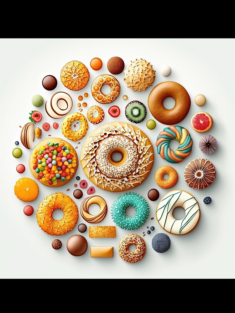 Decorate Your Life with Our Cute and Delicious Donut-Themed Gifts by Delltaman