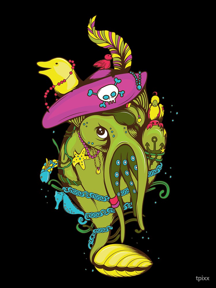 Cartoon Squid by tpixx