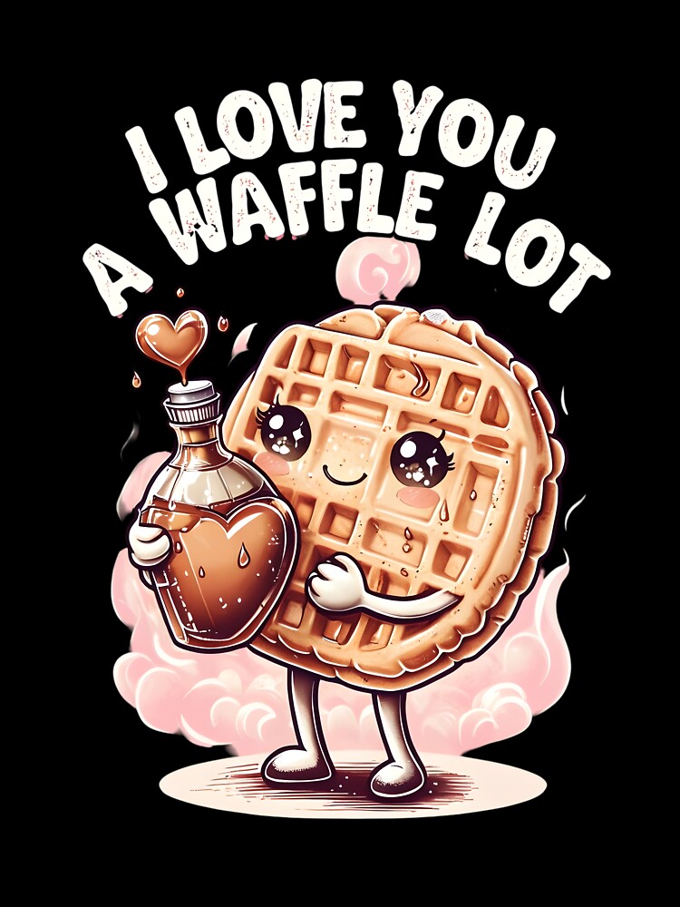 I Love You a Waffle Lot by Future Past Co.