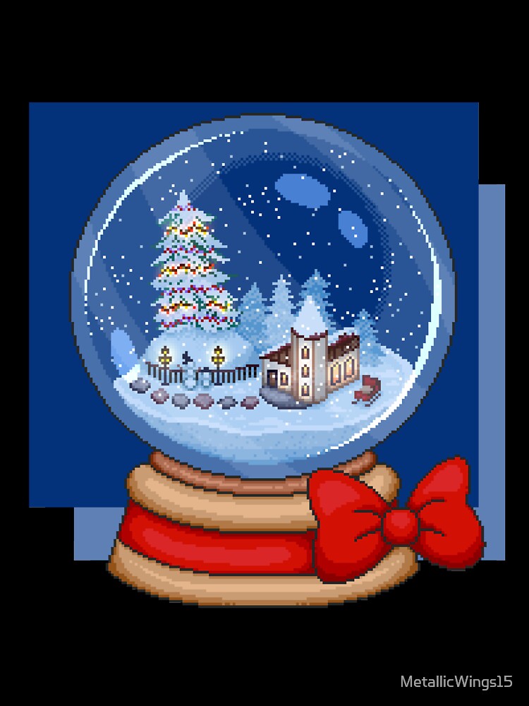 Christmas Time Snowglobe by MetallicWings15