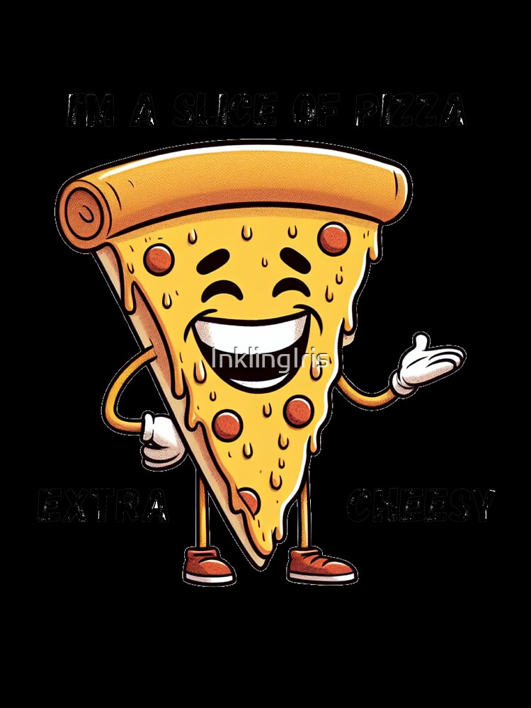 Cheesy Dad Joke Slice of Pizza by InklingIris