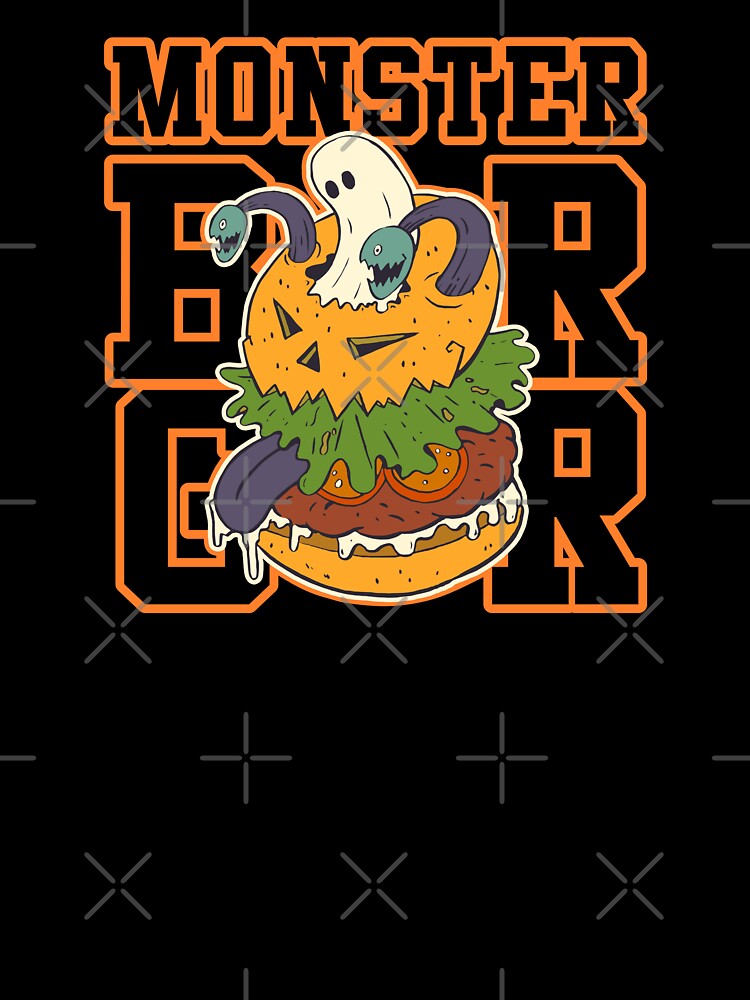 Spooky monster burger. by Witch Cat