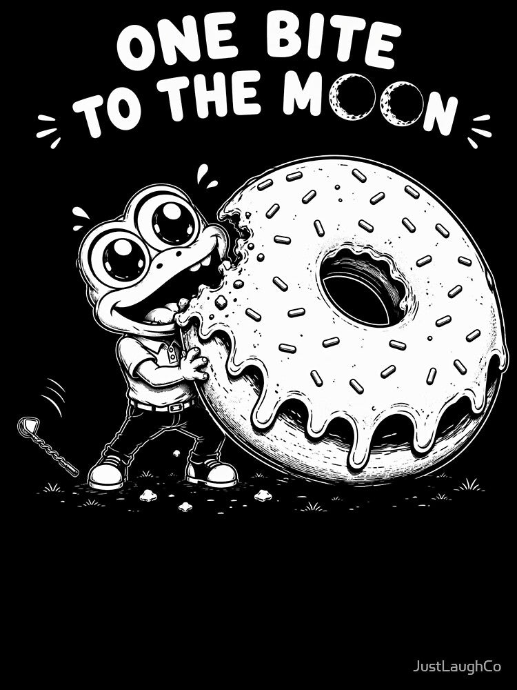 To The Moon Donut Mission by JustLaughCo