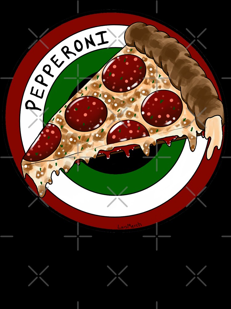 Pepperoni Slice of Pizza by LyAnMeArt