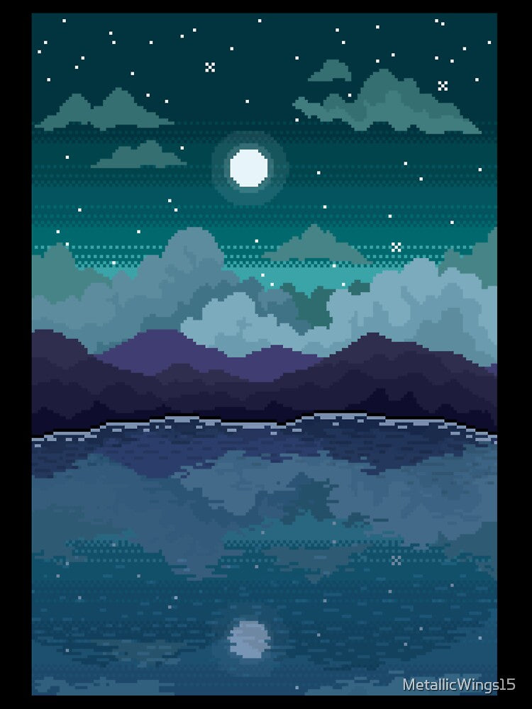 Mountain Lake by MetallicWings15