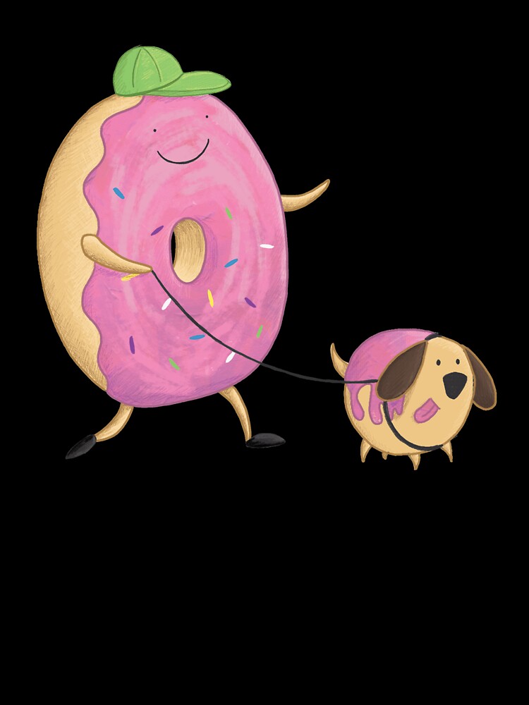 Donut Hole Dog Walker by Claire Lordon