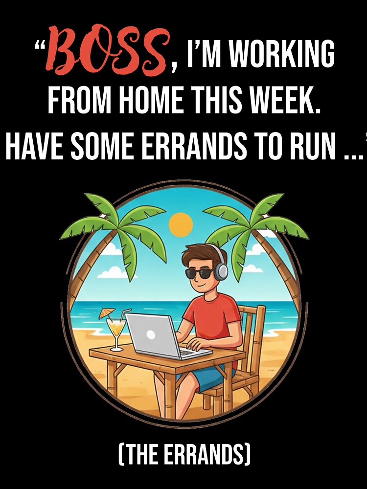 Funny Smart Working - Running Errands at the Beach by Creative Quests
