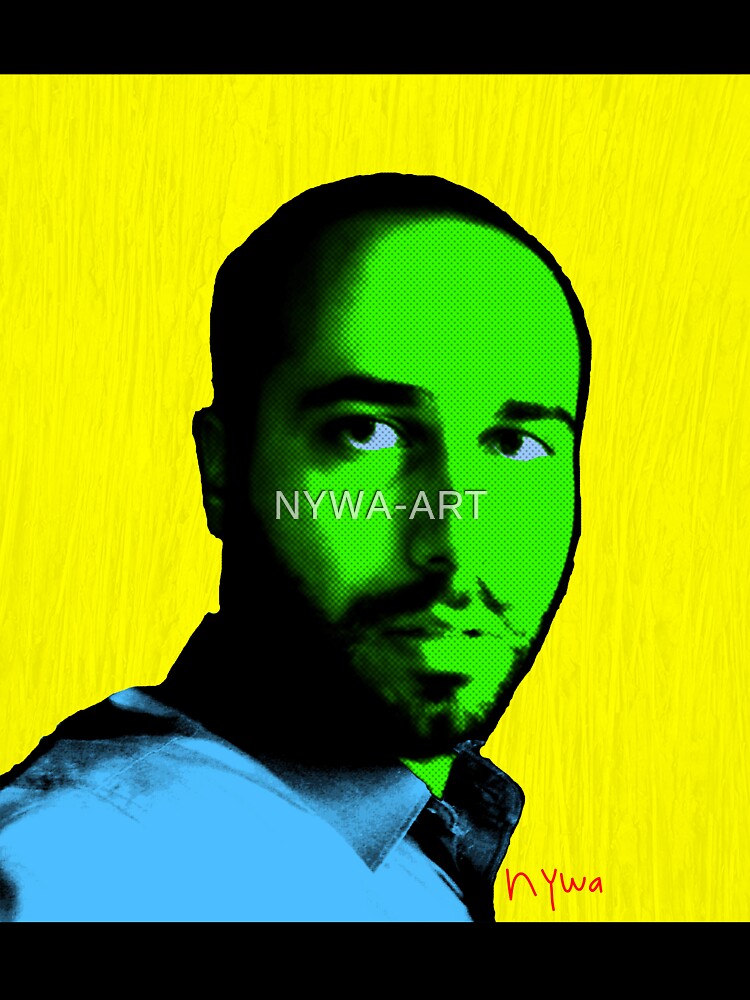 SEXY FUNNY ALIEN BOY - Pop art colors - Alien by NYWA-ART