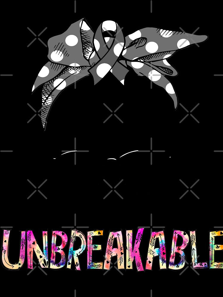 Sleep Apnea Warrior - UNBREAKABLE - Sleep Apnea Ribbon by Tifrop