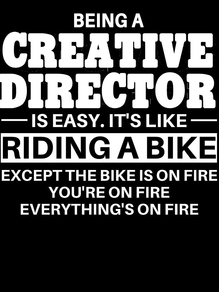 Creative Director Riding A Bike by clickmostro
