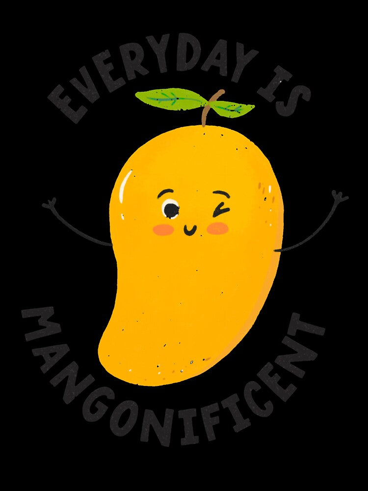 Man-gogh Artist Cute Mango Pun - Mango Pun by DouglasyReynol