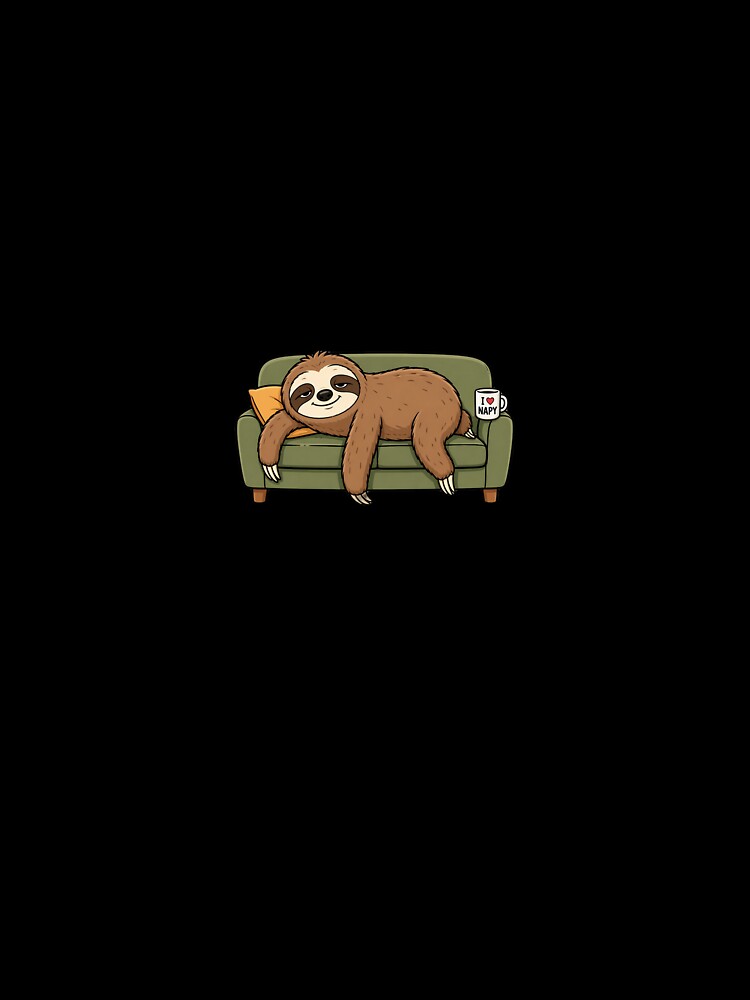 Sloth funny art lazy by Mateuszex2010
