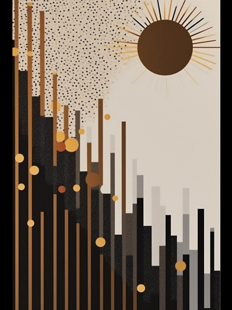 Mid Century Modern Art 25 by BuraxisDesigns