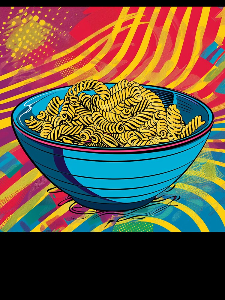 Pasta Pop Art 4 by AstroRisq