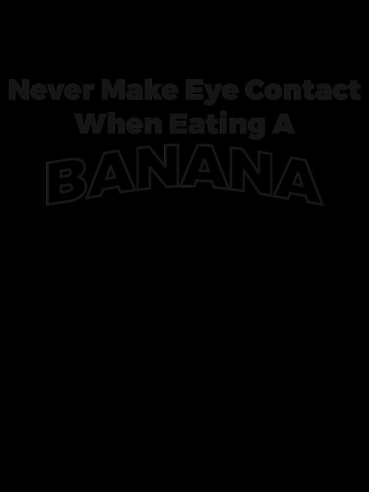 Banana eye contant sarcastic joke by RedYolk