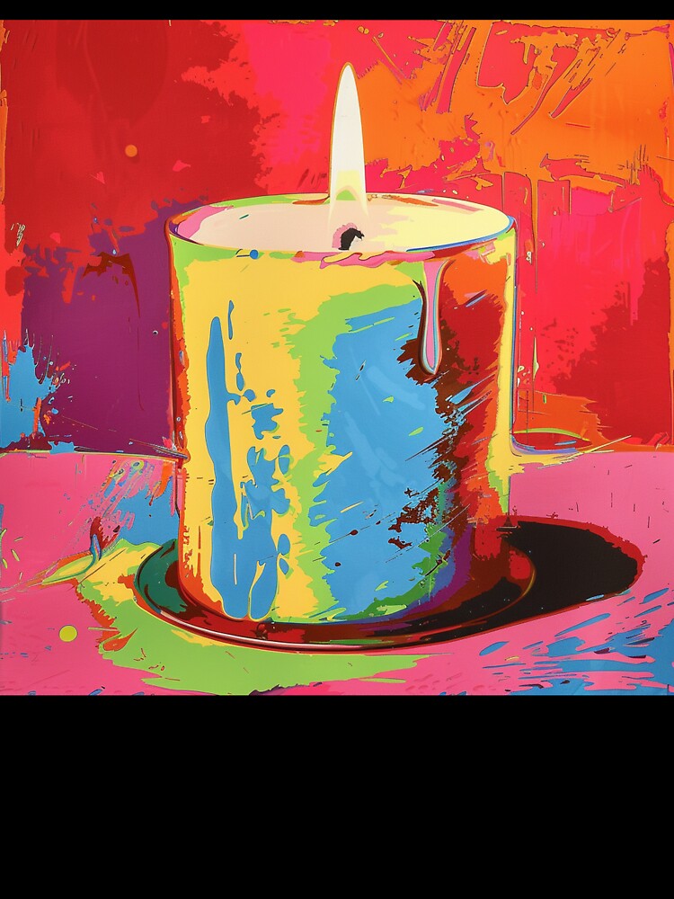 Candle Pop Art 12 by AstroRisq