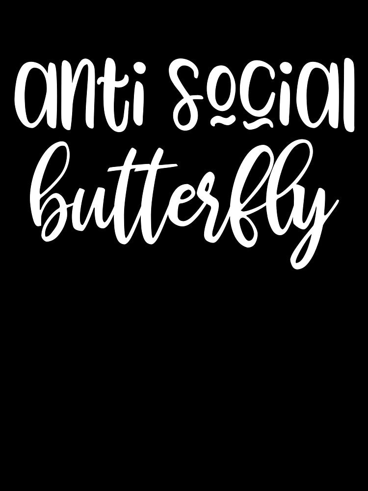 anti social butterfly by kapotka