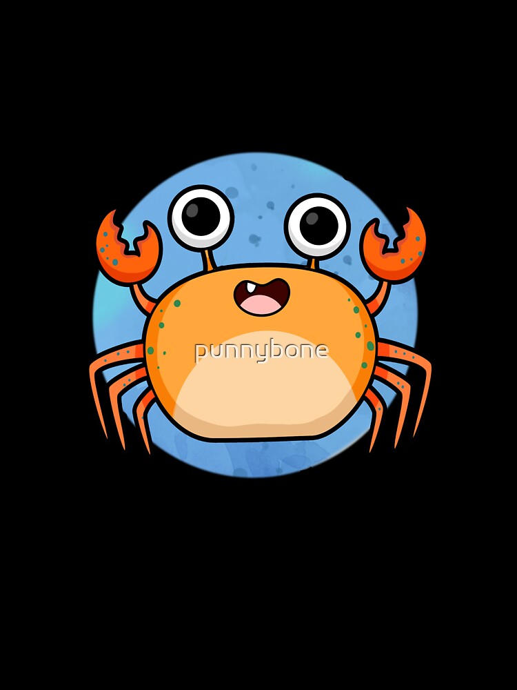 Be Clawsome Cute Positive Crab Pun by punnybone