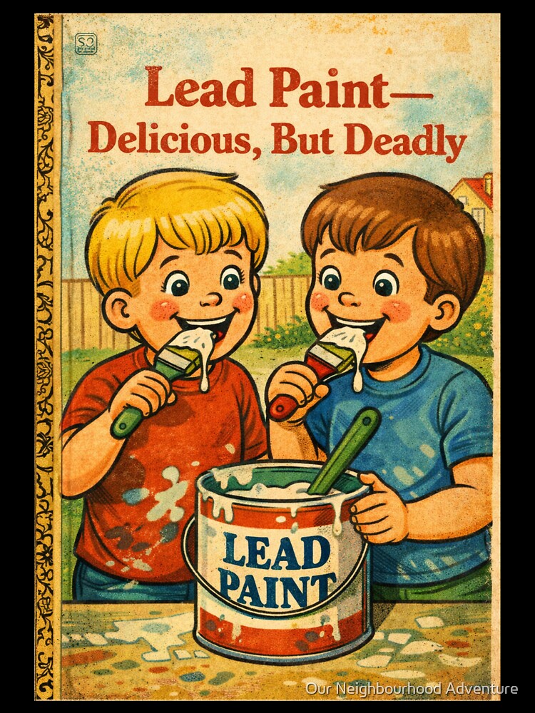 Lead Paint — Delicious, But Deadly by Our Neighbourhood Adventure