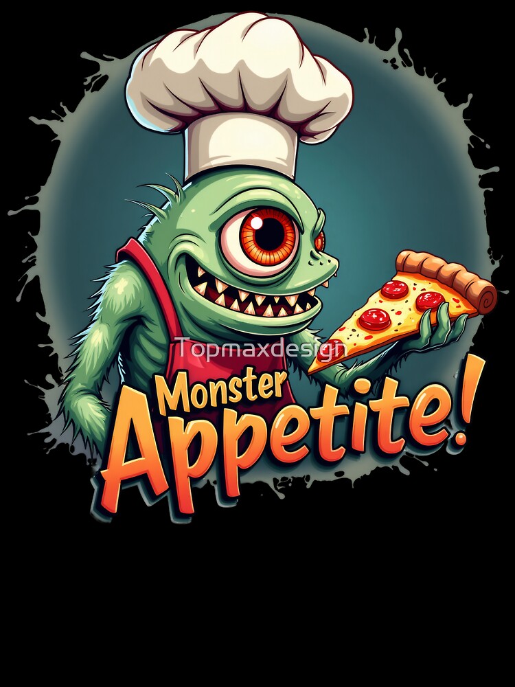 Monster Pizza Appetite by Topmaxdesign