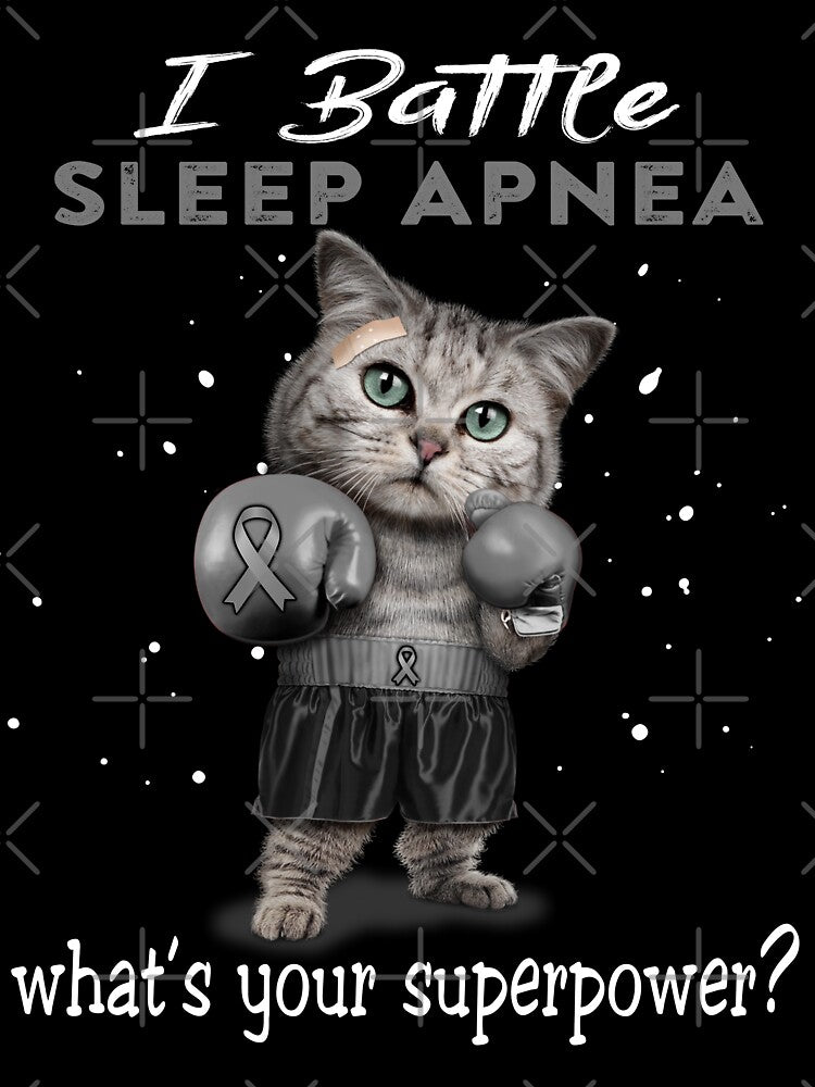 Sleep Apnea Warrior - I Battle Sleep Apnea What Is Your Superpower? by Jennpak