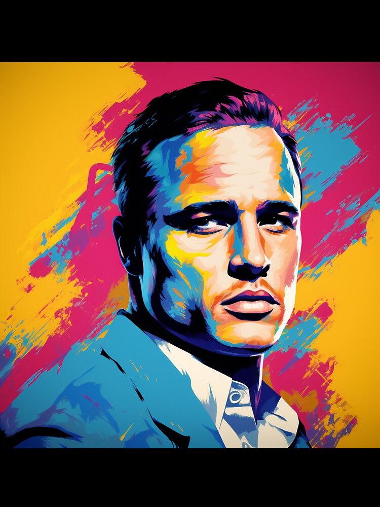 Brando Pop Art 1 by AstroRisq