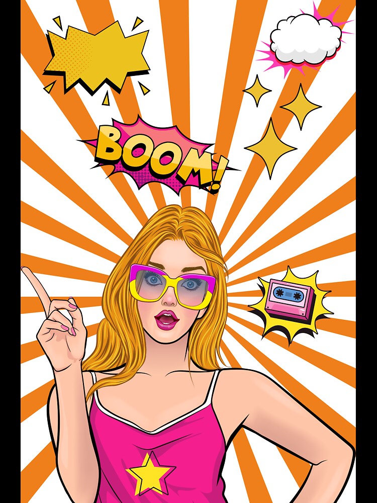 Pop Art Girl by Anisha  Vaz