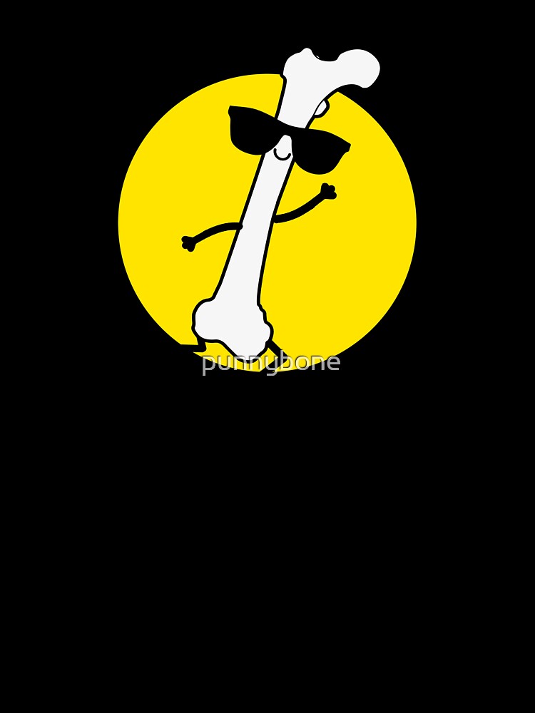 Saturday Night Femur Cute Bone Pun by punnybone