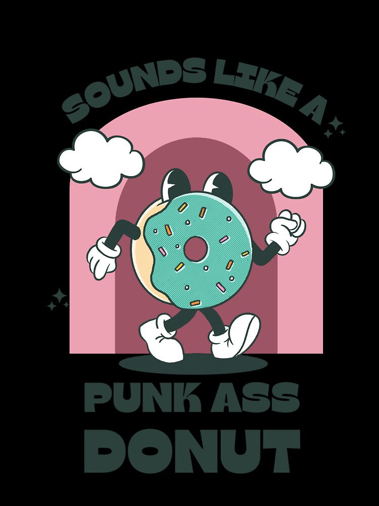 Punk Ass Donut by Brunobcreations