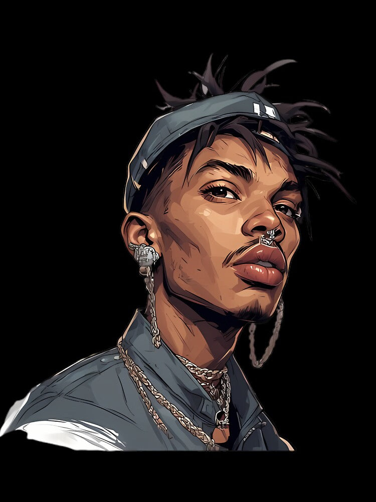 Urban Streetwear Portrait - Alt Hip Hop Style with Piercings by TheDreamsMaker