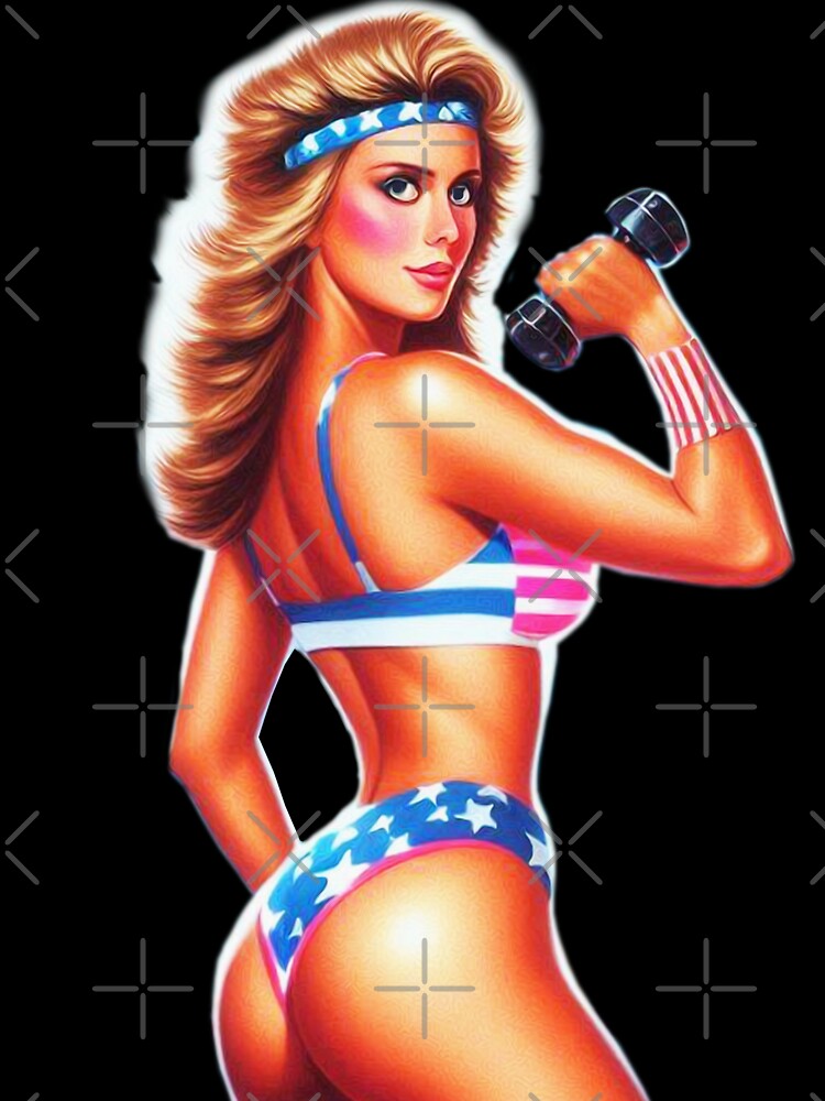 80s Bikini Woman by PulpVintage