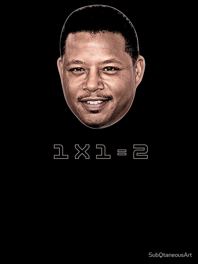 Terrence Howard 1 x 1 = 2 by SubQtaneousArt