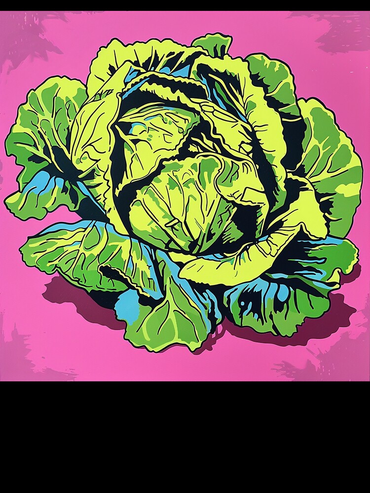 Lettuce Pop Art 3 by AstroRisq
