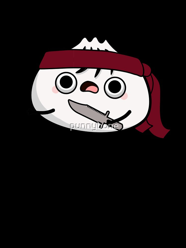 Ram-bao Cute Soldier Warrior Dimsun Pun by punnybone