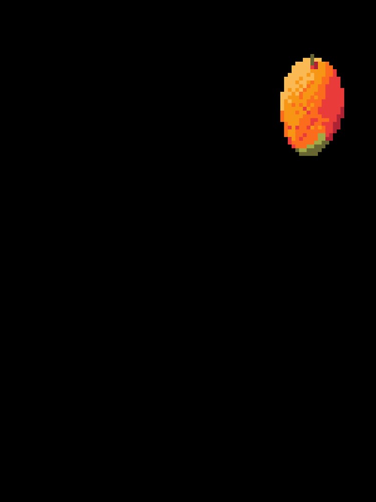 Pixel Mango - pixel food art by LittleFoodShop