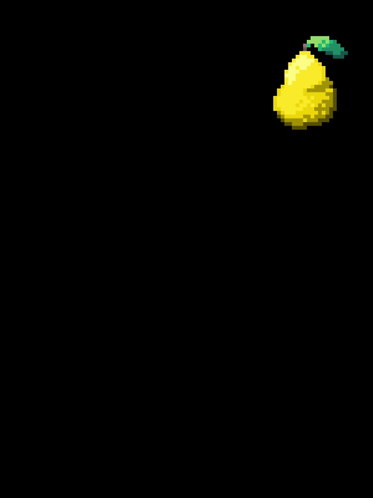 Pixel Quince - pixel food art by LittleFoodShop