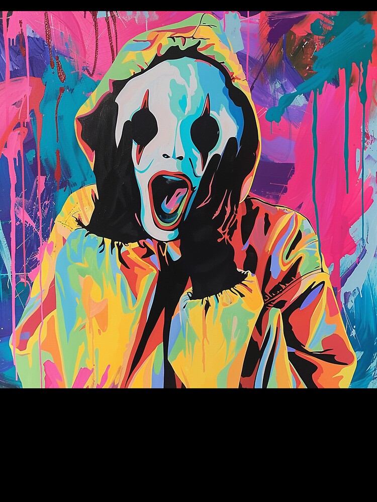 Horror Movie Villain Pop Art 3 by AstroRisq