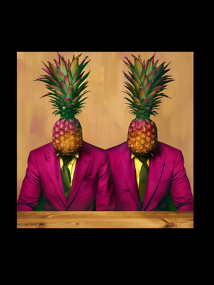 Pineapple at the business meeting by PixcelStudioB