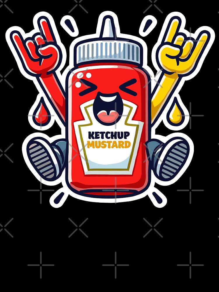 Rocking Ketchup and Mustard Bottle by markymaarty