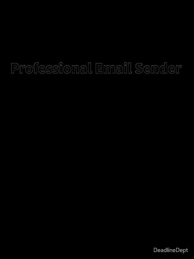 Professional Email Sender - Corporate Humor by DeadlineDept