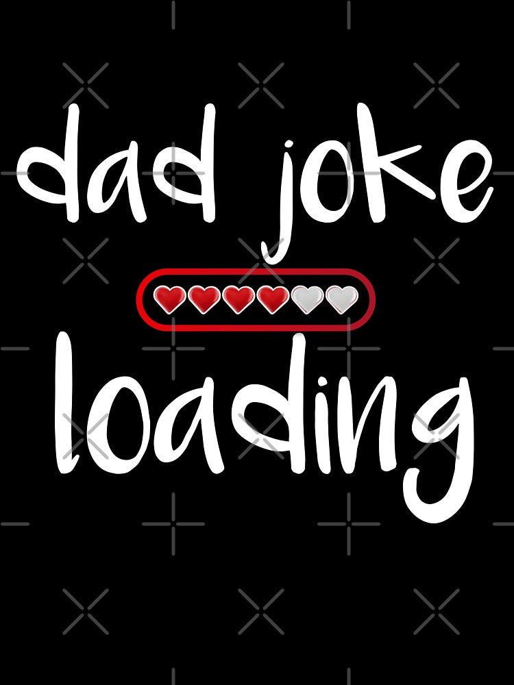 dad joke loading, funny shirt for dad, Fathers Day gift, dad t shirt, shirt for dad, dad gift, gift for dad, new dad gift, baby announcement, funny saying men's shirt Slim Fit T-Shirt by Lovely Stor